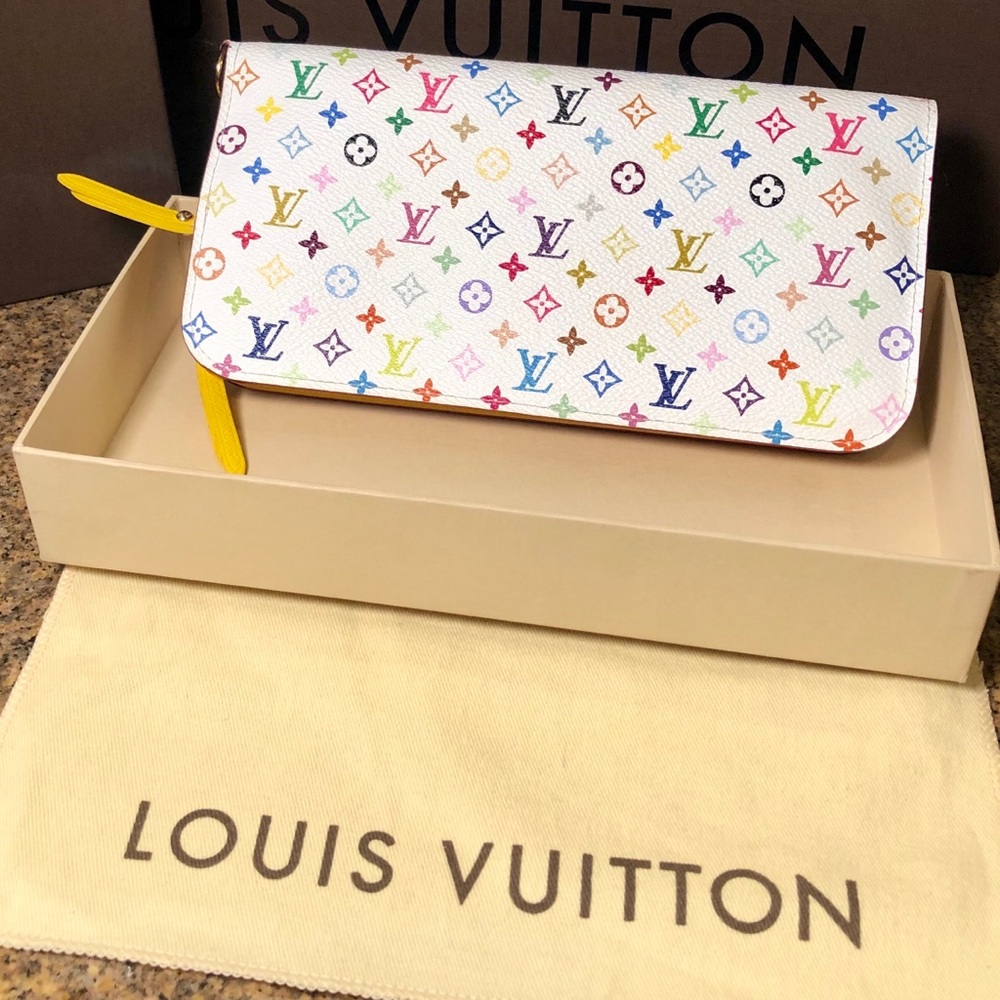 Louis Vuitton Multicolor Insolite Wallet 💛💙